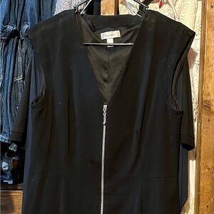 Black sleeveless Dress